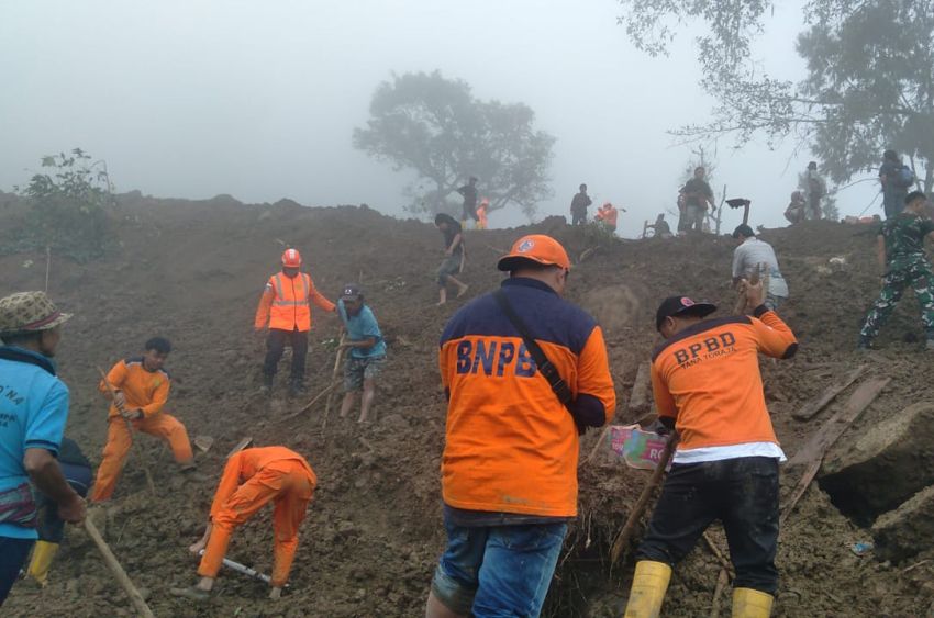 BNPB: 20 Korban Longsor di Tana Toraja Ditemukan Tewas Tertimbun