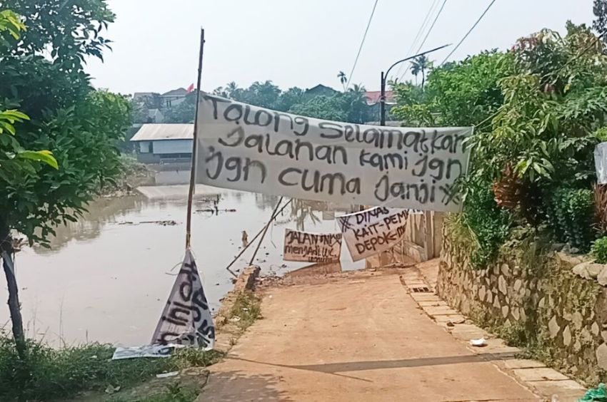 5 Bulan Lebih Akses Cipayung-Sawangan Banjir, Warga Mengaku Sangat Terdampak