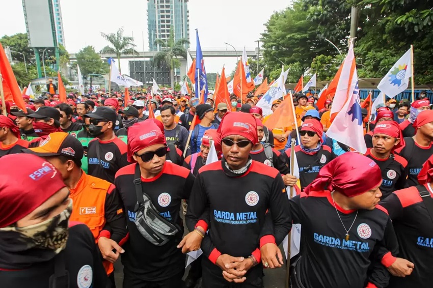 50 Ribu Buruh Turun Aksi May Day, Bakal Geruduk Istana