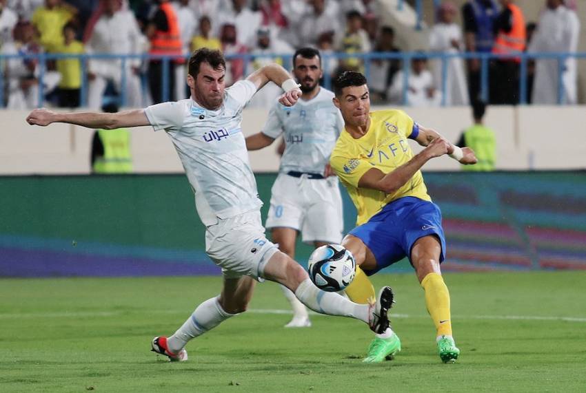 Cristiano Ronaldo Top Skor Liga Arab, Al-Nassr Pecundangi Al-Akhdoud
