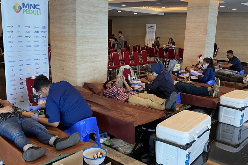 Gandeng PMI Depok, MNC Peduli Kembali Menggelar Donor Darah