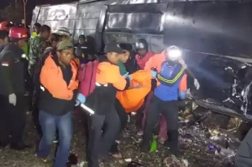 Kernet Bus Pariwisata Saksi Kunci Kecelakaan Rombongan SMK Lingga Kencana Ditangkap
