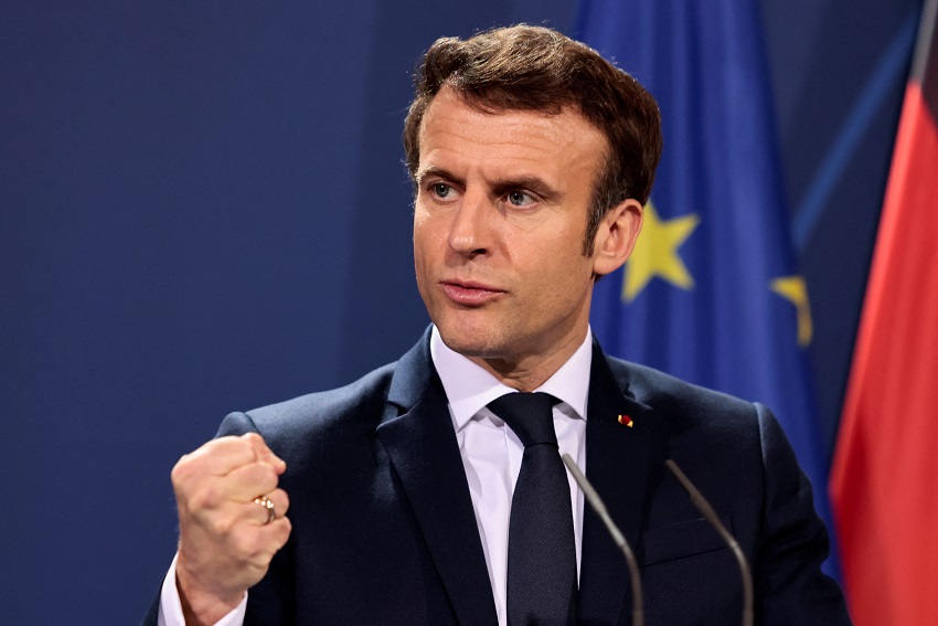 Macron Berharap Prancis Tidak Berperang Melawan Rusia