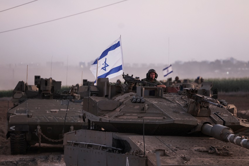 Perang Lawan Hamas, Tank Israel Malah Tembak Mati 2 Tentaranya Sendiri