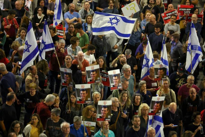 Sudah Bosan Berperang, Ribuan Warga Israel Berdemonstrasi Tuntut PM Netanyahu Mundur