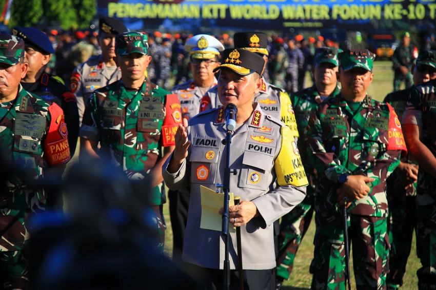 TNI dan Polri Siap Amankan World Water Forum di Bali