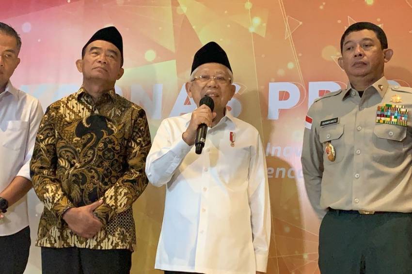 Wapres Ma’ruf Amin Apresiasi Presiden Terpilih Prabowo Akan Rangkul Semua Pihak