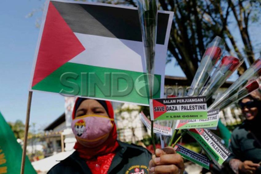 Amankan Aksi Solidaritas Palestina Depan Kedubes AS, 1.120 Personel Dikerahkan