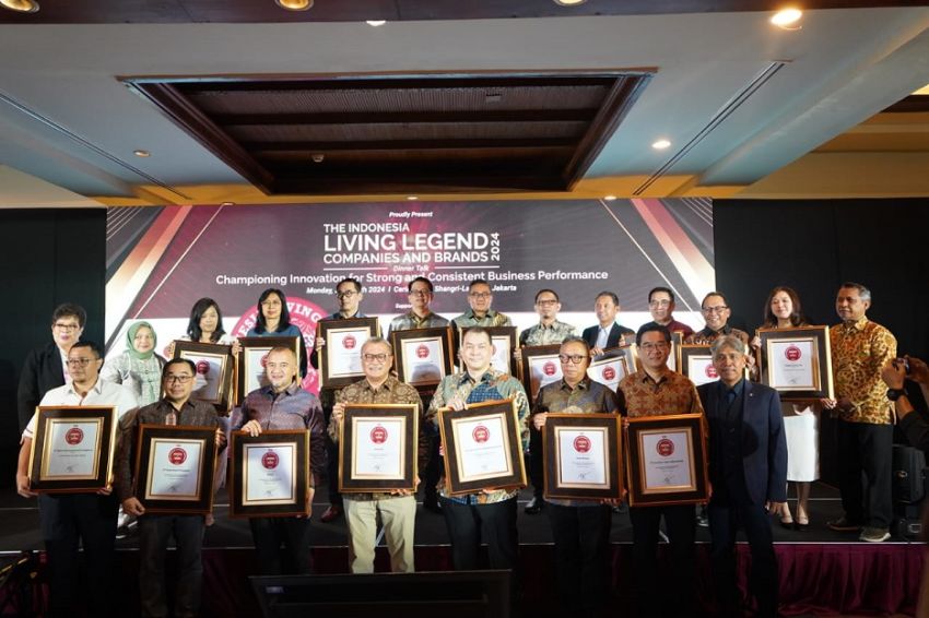 Bank Jatim Sabet Indonesia Best Living Legend Company in Managing Innovation 2024