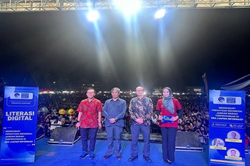 Bekali Warga Literasi Digital, Kemenkominfo Gelar Talkshow di Tanggamus Provinsi Lampung