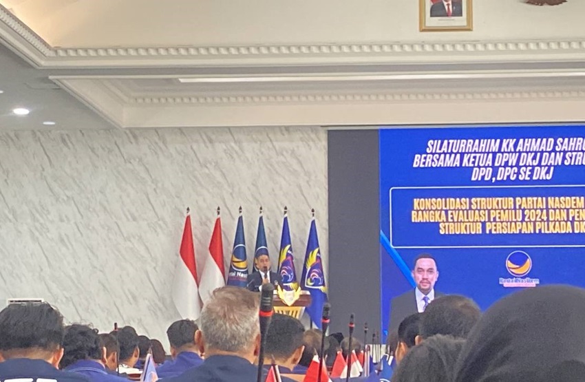 DPW Nasdem DKI Akui Berat Yakinkan Sahroni Maju Pilkada Jakarta