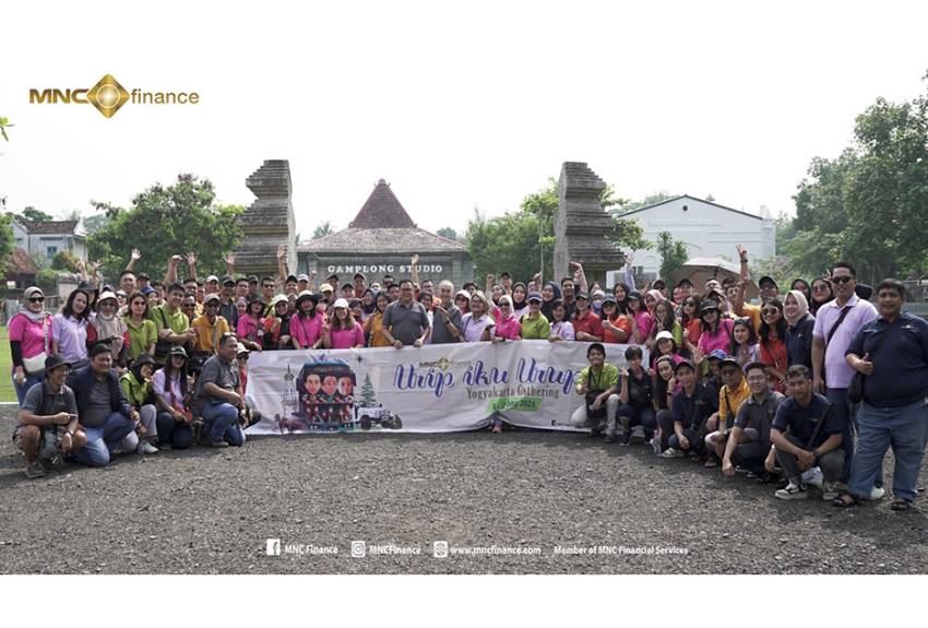 Gathering di Yogyakarta, Direksi dan Karyawan MNC Finance Kobarkan Semangat Api dan Kolabarasi