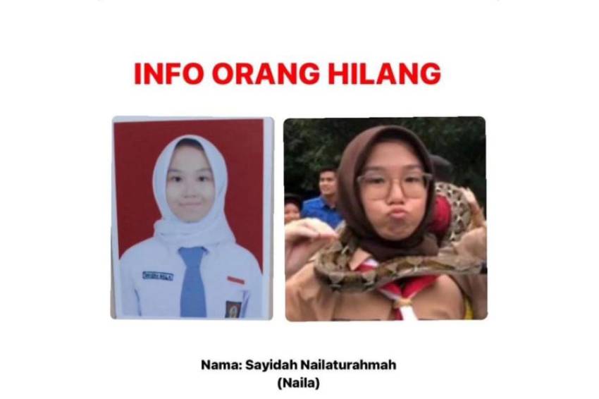 Hilang 4 Hari, Siswi SMA Jaktim Ditemukan di Masjid RS Islam Pondok Kopi