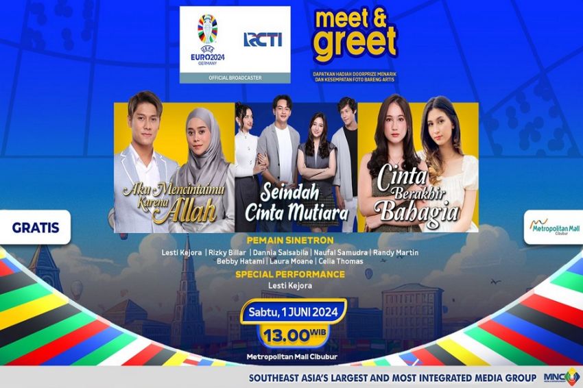 Lesti Kejora dan Pemain Sinetron Seindah Cinta Mutiara Siap Sapa Warga Cibubur di Meet and Greet Sinetron RCTI
