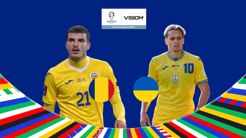 Link Nonton Streaming Pertandingan Rumania vs Ukraina di Vision+