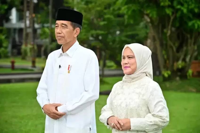 Momen Jokowi dan Iriana Ngevlog Bareng saat Akan Kunker ke Lubuk Linggau