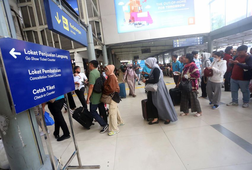 Puncak Arus Balik Libur Panjang Iduladha, 38.709 Penumpang Kereta Menuju Jakarta