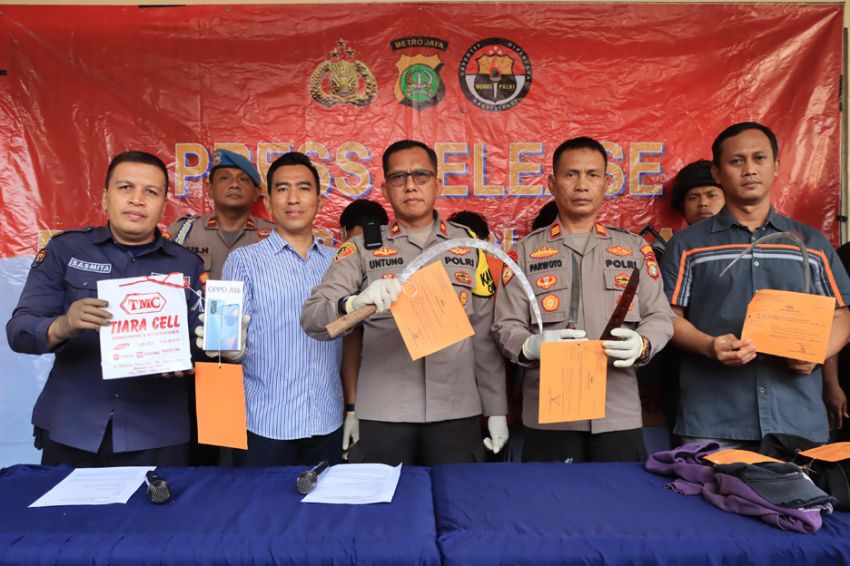 Sejoli Jadi Sasaran Begal di Bekasi, 3 Pelaku Ditangkap Polisi