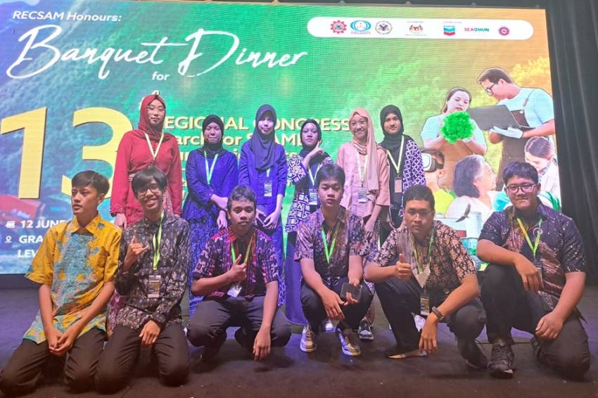SMP Islam Amalina Raih Tiga Penghargaan di Ajang Kompetisi Ilmuwan Muda ASEAN 2024
