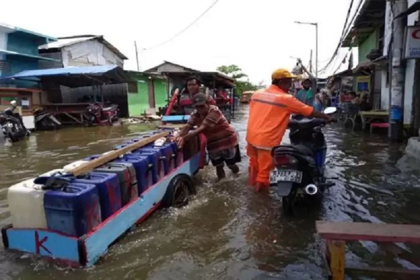 BPBD DKI Ingatkan Pesisir Jakarta Berpotensi Terjadi Banjir Rob Sepekan ke Depan