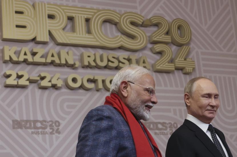 Hadiri KTT BRICS, PM India Minta Rusia Hentikan Perang dengan Ukraina