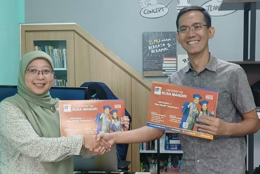 Humas Universitas Nusa Mandiri Lakukan Kunjungan Industri Ke Yayasan Komunitas Open Source