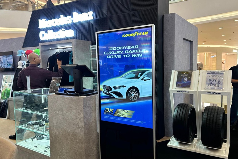 Inovasi Ban Goodyear Dukung Kendaraan Listrik di Mercedes-Benz Star Expo 2024