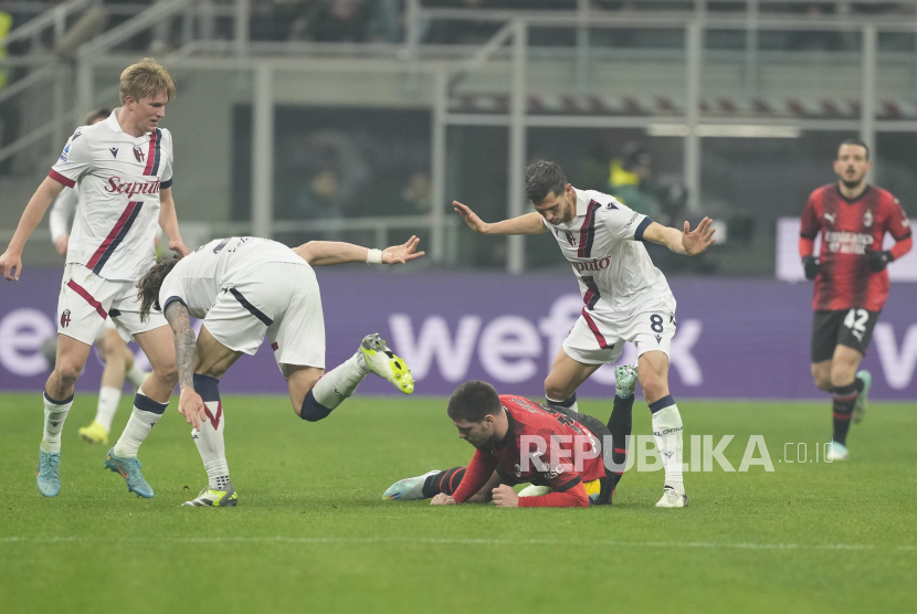 Laga Bologna Vs Milan Kemungkinan Dipindahkan ke Como karena Cuaca Ekstrem