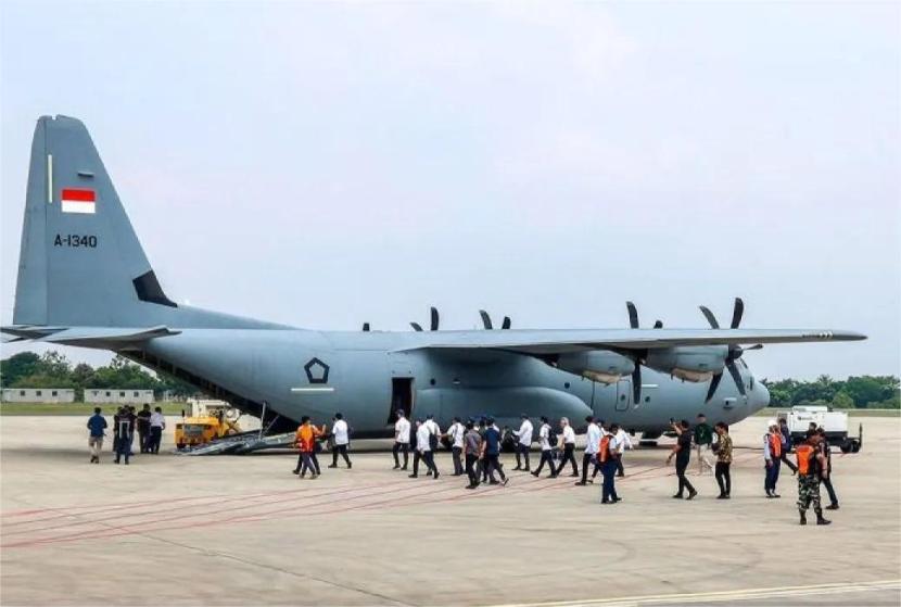 Para Menteri Gunakan Super Hercules ke Magelang, Menkeu: Dibeli Pakai APBN