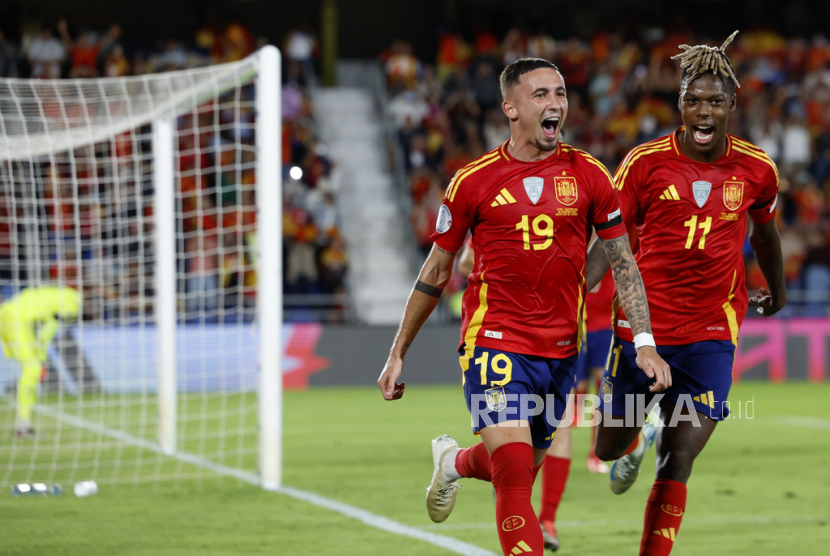 Spanyol Taklukkan Swiss, Denmark dan Kroasia Lolos ke Perempat Final UEFA Nations League