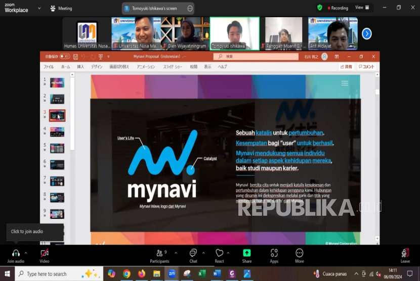 Universitas Nusa Mandiri Jajaki Kerja Sama Internasional dengan MyNavi Corporation Jepang