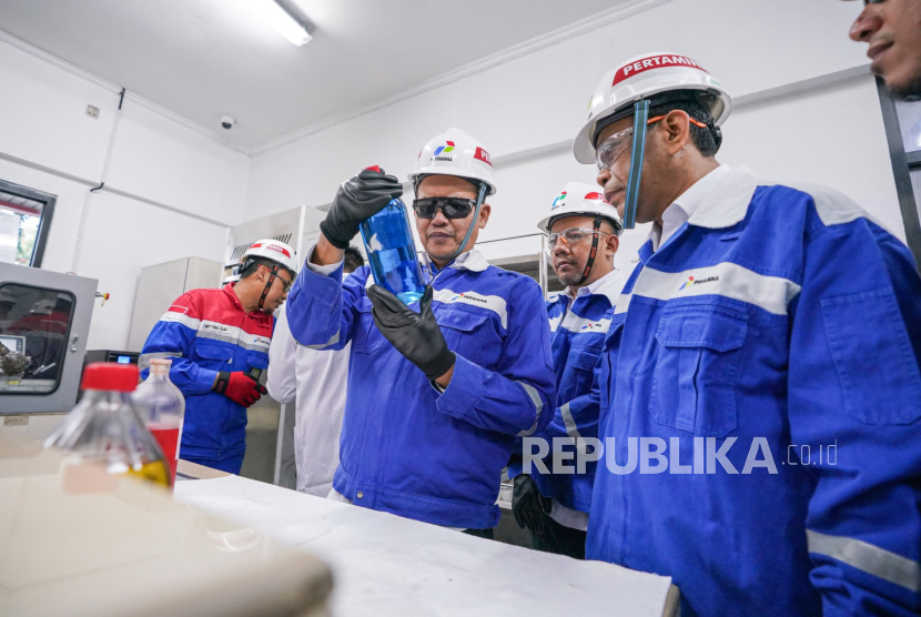 BPKN Cek Kualitas BBM di Terminal Plumpang
