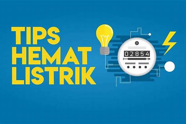 Hemat Listrik Rumah Tangga Dengan Mudah