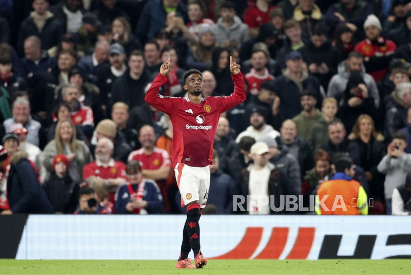 MU Raih Tiga Poin Pertama di Liga Europa Musim Ini, Amad Diallo Borong Gol Kemenangan