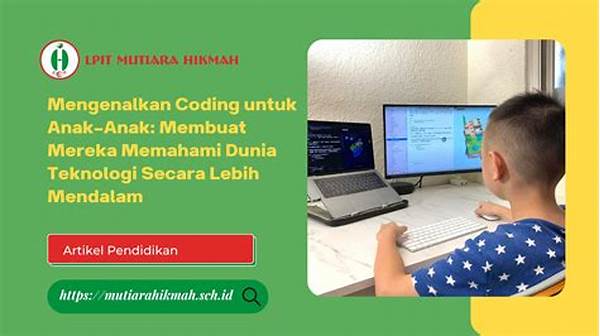 Strategi Coding Untuk Adaptasi Teknologi Anak Usia Dini