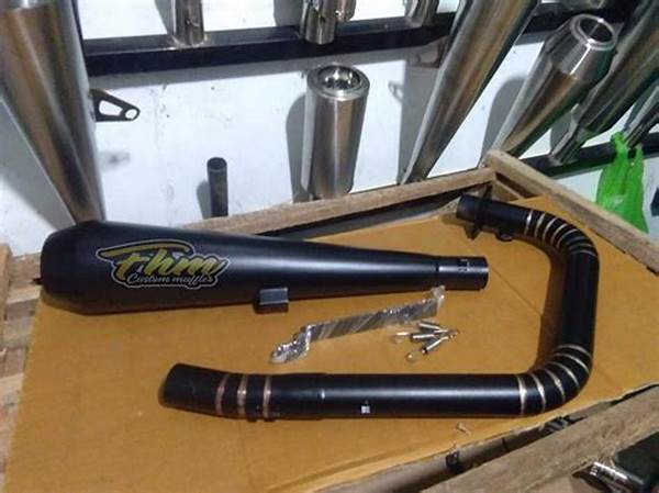 Desain Knalpot Custom Performa Tinggi Low Noise