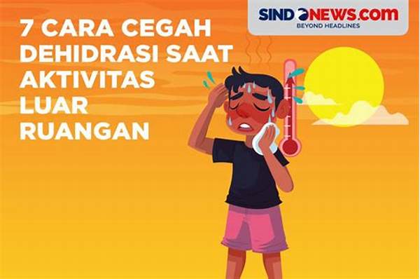 Mencegah Dehidrasi Saat Berolahraga Di Luar Ruangan