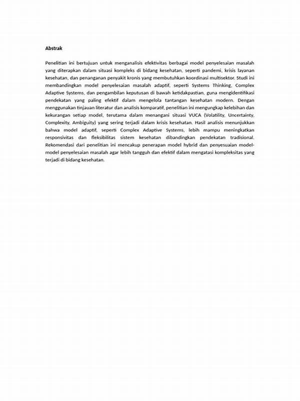 Metodologi Coding Untuk Analisis Masalah Kompleks